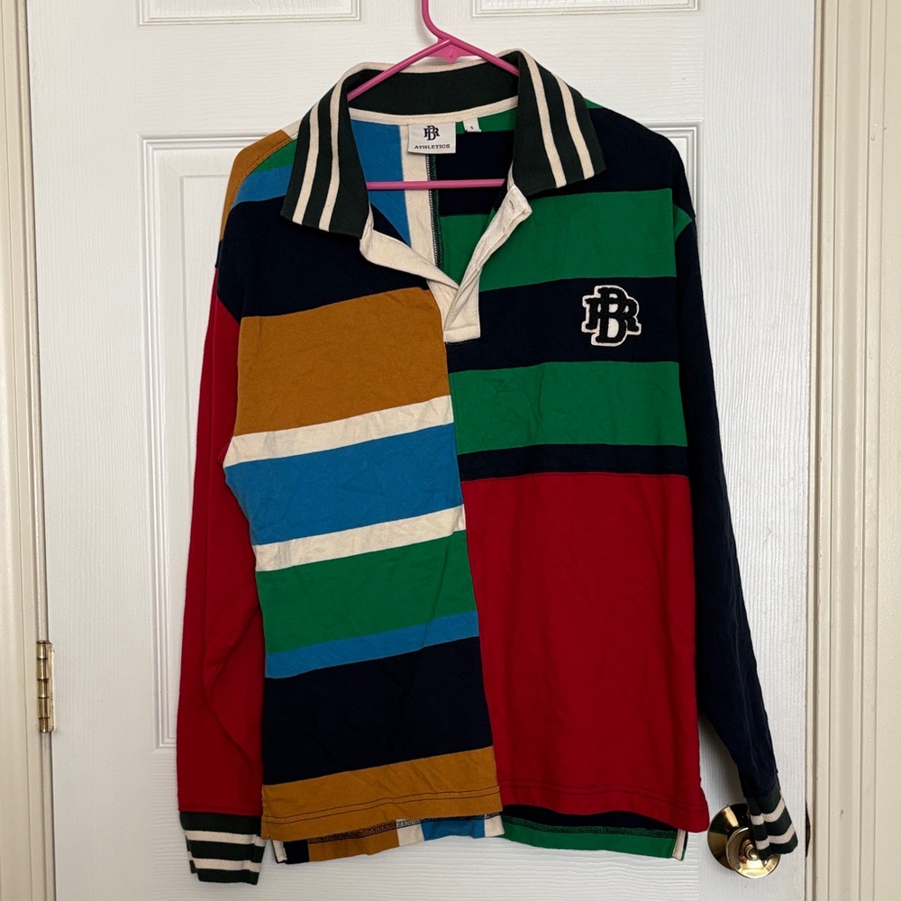 Banana Republic Multicolor Striped Men's Shirt